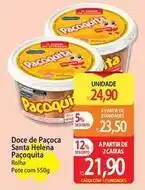 Atacadão Paçoquita - doce de paçoca oferta