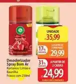 Atacadão Bom ar - desodorizador spray oferta