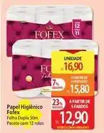 Atacadão Fofex - papel higiênico oferta