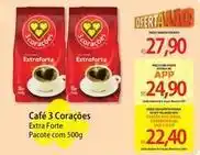 Atacadão 3 corações - café oferta