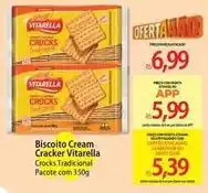 Atacadão Vitarella - biscoito cream cracker oferta