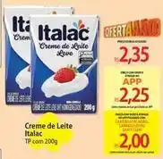 Atacadão Italac - creme de leite oferta