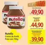 Atacadão Nutella - creme de avelã pote com oferta