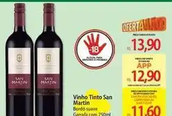 Atacadão San martin - vinho tinto oferta