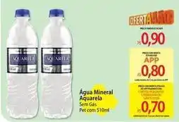 Atacadão Aquarela - água mineral oferta