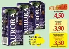 Atacadão Aurora - suco de uva oferta
