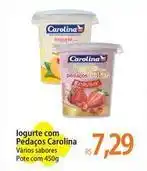 Atacadão Santa carolina - iogurte com pedaços oferta