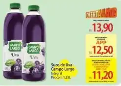 Atacadão Campo largo - suco de uva oferta