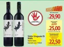 Atacadão Di - vinho uruguaio di mallo oferta