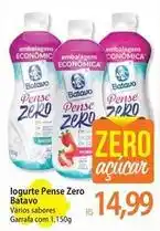 Atacadão Batavo - iogurte pense zero oferta