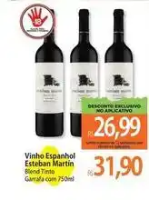 Atacadão Vinho espanhol oferta