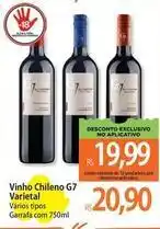 Atacadão De - vinho chileno varietal oferta