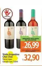Atacadão Argentino - vinho oferta