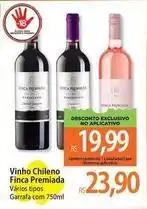Atacadão Premiada - vinho chileno oferta