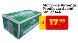 Tonin Superatacado Predilecta - molho de pimenta sachê oferta