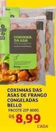 Assaí Atacadista Bello - coxinha das asas de frango congeladas oferta