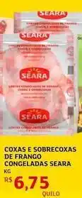Assaí Atacadista Seara - coxas e sobrecoxas de frango congeladas oferta