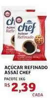 Assaí Atacadista Do chef - açúcar refinado oferta