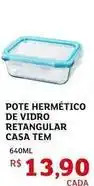 Assaí Atacadista Pote hermético de vidro oferta