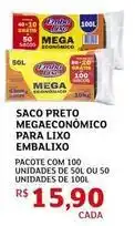 Assaí Atacadista Embalixo - saco preto megaeconómico para lixo oferta