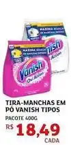 Assaí Atacadista Vanish - tira-manchas em pó tipos oferta