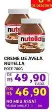 Assaí Atacadista Nutella - creme de avelã oferta