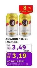 Assaí Atacadista 51 - aguardente oferta