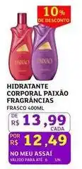 Assaí Atacadista Paixão - hidratante corporal fragrâncias oferta