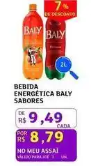 Assaí Atacadista Baly - bebida energetica oferta