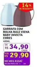 Assaí Atacadista Viena - garrafa com bolha bule baby invicta cores oferta