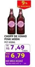 Assaí Atacadista Pink - chopp de vinho oferta