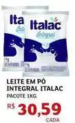 Assaí Atacadista Italac - leite em po integral oferta