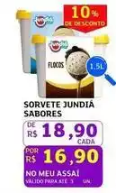 Assaí Atacadista Jundiá - sorvete oferta