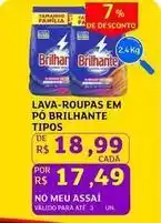 Assaí Atacadista Brilhante - lava-roupas em pó oferta