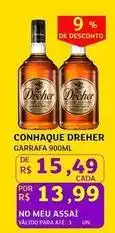 Assaí Atacadista Dreher - conhaque oferta