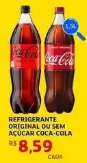 Assaí Atacadista Coca-cola - refrigerante original ou sem açúcar oferta
