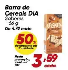 Dia - barra de cereais