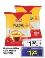 Fort Atacadista Flocão - flocao de milho 100% branca pura oferta