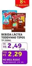 Assaí Atacadista Toddynho - bebida láctea tipos oferta