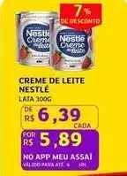 Assaí Atacadista Nestlé - creme de leite oferta