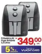 Fort Atacadista De - fritadeira air rs fryer britânia 5.5 litros oferta