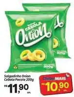 Fort Atacadista Sabor - salgadinho onion cebola pacote oferta