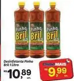 Fort Atacadista Pinho bril - desinfetante pinho oferta