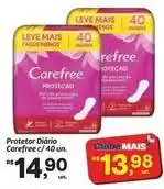 Fort Atacadista Carefree - protetor diário oferta