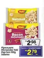 Fort Atacadista Yoki - pipoca para microondas pop corn oferta