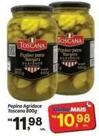Fort Atacadista Mais - pepino agridoce oferta