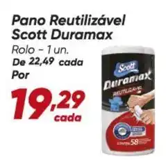 Dia Duramax - pano reutilizável scott oferta