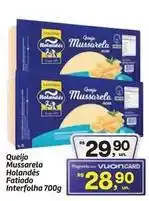 Fort Atacadista Holandês - queijo mussarela oferta