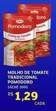 Assaí Atacadista Pomodoro - molho de tomate tradicional oferta