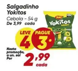 Dia Yokitos - salgadinho oferta